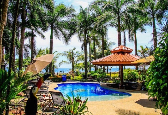 Oceanfront studios in Jaco